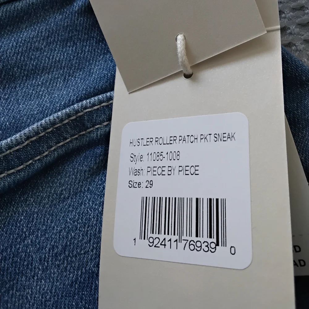 Anthropologie Blue Flare Jeans The Hustler Roller - Picture 5 of 12